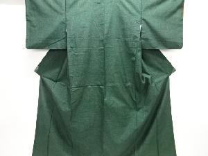 線描き模様織り出し十日町紬着物